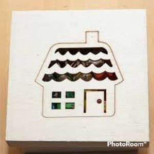 🏠 UNFINISHED WOODEN TRINKET BOX 🏠